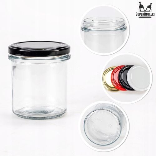 10x Słoik szklany na GRZYBY 350 ml na MIÓD DŻEM KONFITURY PASZTET + na Arena.pl