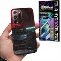 ETUI DO SAMSUNG NOTE 20 ultra - AUDI AUTO FAN WZORY MERCEDES + FOLIA