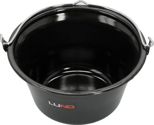 GRILL WISZĄCY WĘGLOWY NA TRÓJNOGU 49CM Z MISĄ KOCIOŁKIEM RUSZT STALOWY LUND na Arena.pl