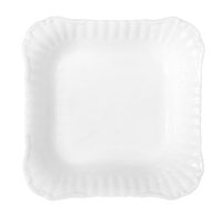 SALATERKA KWADRATOWA BIAŁA CHODZIEŻ IWONA C000 28 CM