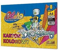 karton brokat a4 210g mix 8kol 3115 a'5