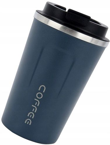 Kubek COFFEE termiczny termos kawę szczelny 510ML  C45_Granatowy na Arena.pl