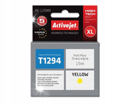 TUSZ ACTIVEJET T1294 XL DO EPSON STYLUS BX305 SX235W SX425W ŻÓŁTY 15ML