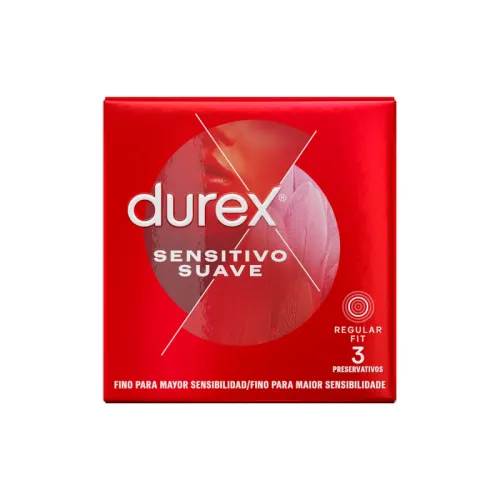 durex sensitive soft prezerwatywy 3 szt. cienkie, anatomiczne, nawilżane na Arena.pl