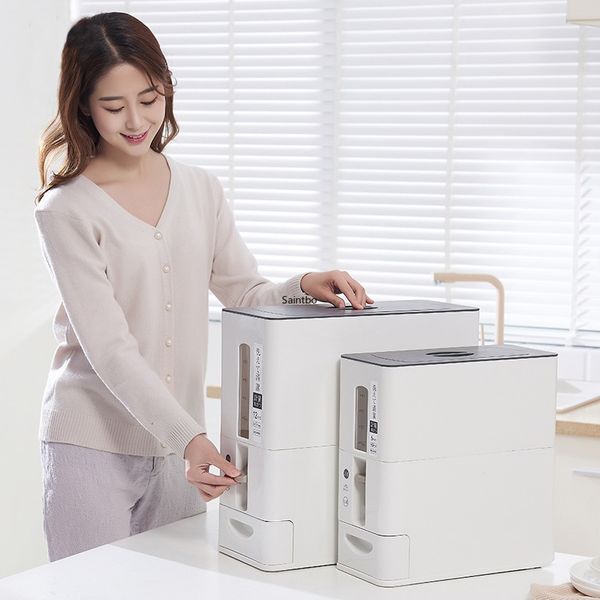 Dozujący  Pojemniki Do Przechowywania Żywności Biały 6KG zdjęcie 5