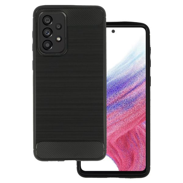 Back Case CARBON do SAMSUNG GALAXY A53 5G Czarny zdjęcie 1