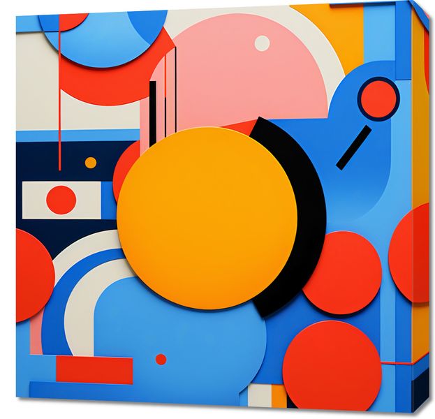 Obraz 70x70cm Kalejdoskop Emocji zdjęcie 1