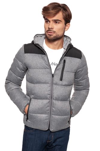WRANGLER DOWN JACKET MID GREY MEL W4668YU37 S na Arena.pl