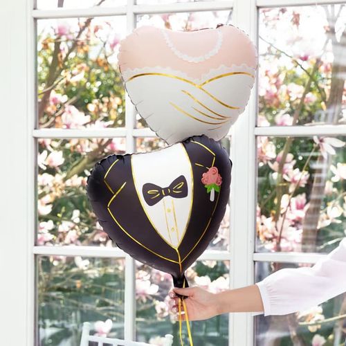 Balon foliowy serce Pan Młody, 45 cm na Arena.pl