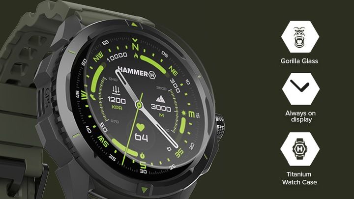 Hammer Smartwatch 2 Military Edition zdjęcie 16