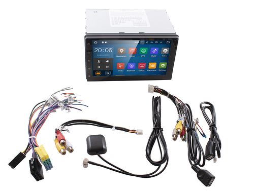 RADIO 2DIN MP3 BT WiFi ANDROID GPS RDS LCD 7" na Arena.pl