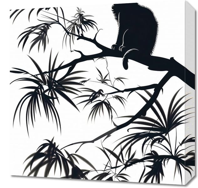 Obraz 50x50cm Na Gałęzi zdjęcie 1