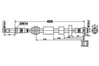 Volvo V40 - Zestaw Przewodów Hamulcowych Teflonowych W Oplocie Stalowym