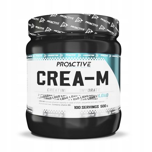 ProActive Crea-M LOAD kreatyna monohydrat 500g ORANGE na Arena.pl