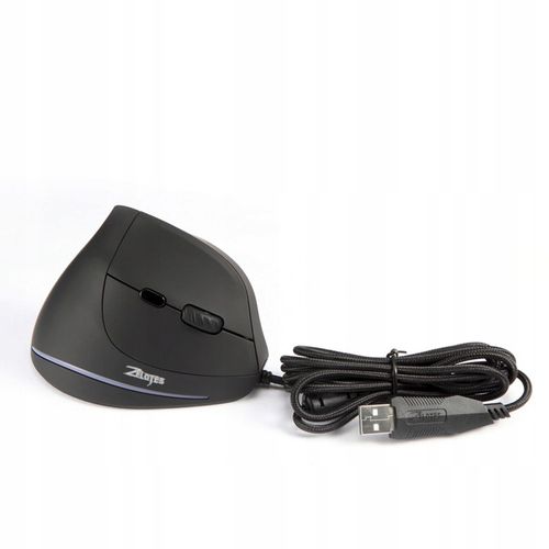 PIONOWA myszka ergonomiczna wertykalna podświetlana LED USB ZELOTES T20 na Arena.pl