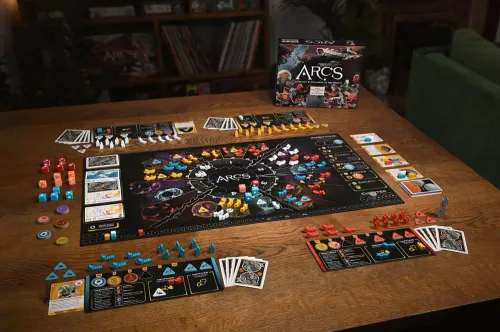 Kosmiczna strategiczna gra planszowa - ARCS Konflikt i Zapaść na Rubieży na Arena.pl