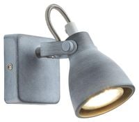 Ash kinkiet 1x40W GU10 szary mat