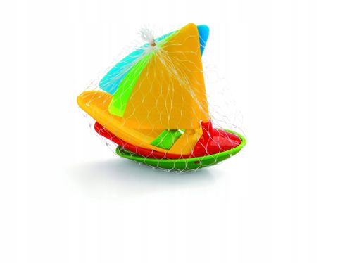 Zestaw 3 Żaglówek Marioinex Zabawka Wodna do Kąpieli i Basenu na Arena.pl