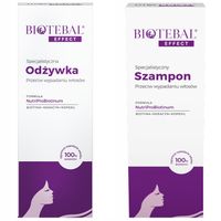 ZESTAW BIOTEBAL EFFECT SZAMPON ODŻYWKA PRZECIW WYPADANIU WŁOSÓWI