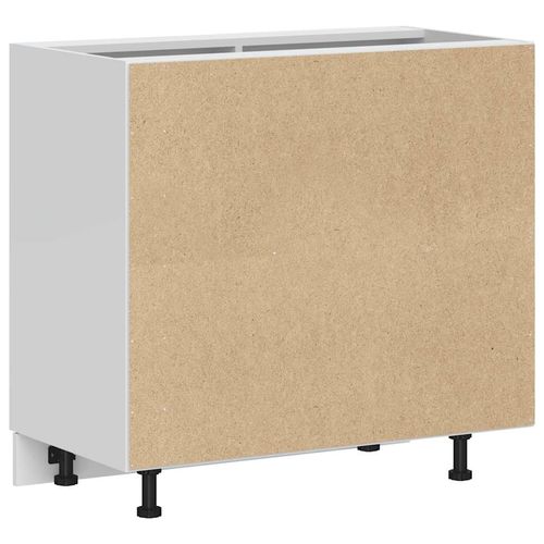 Szafka dolna pod zlewozmywak Lyon Biała, drewno klejone na Arena.pl