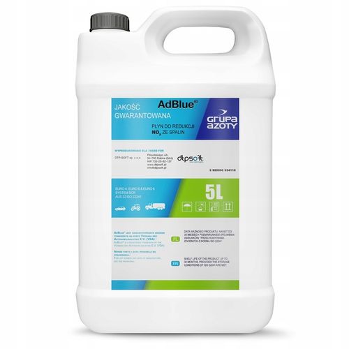 20L Płyn AdBlue 20 litrów 4 x 5L TOP na Arena.pl