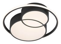 Plafoniera LAMPA sufitowa ZENITH 3320 Rabalux metalowa OPRAWA plafon LED 40W 3000K kulisty czarny