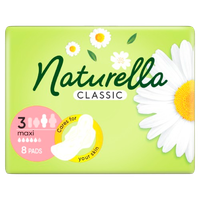 NATURELLA Classic Podpaski Maxi ze skrzydełkami
