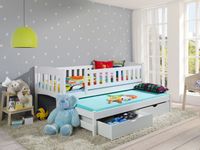 ŁÓŻKO PIĘTROWE AMELKA 80X190 tapczan dziecko młodzież