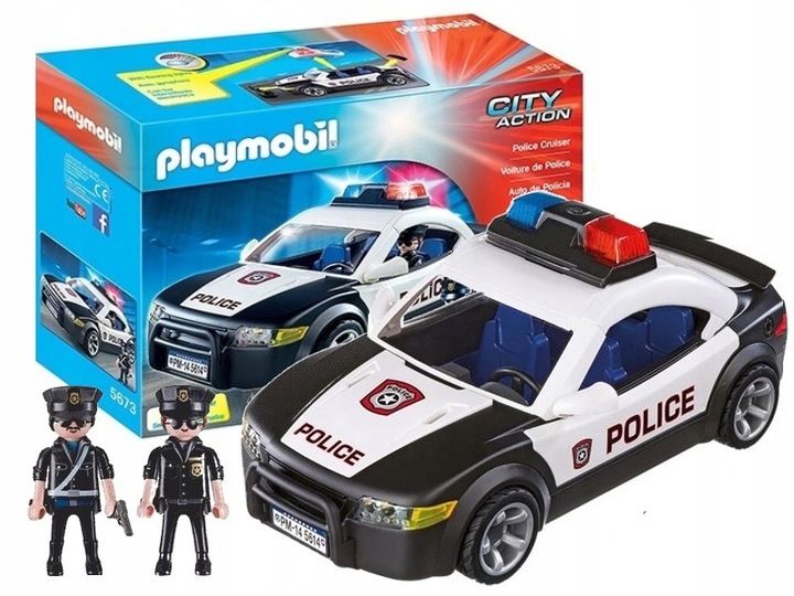 PLAYMOBIL CITY ACTION 5673 SAMOCHÓD POLICYJNY zdjęcie 1