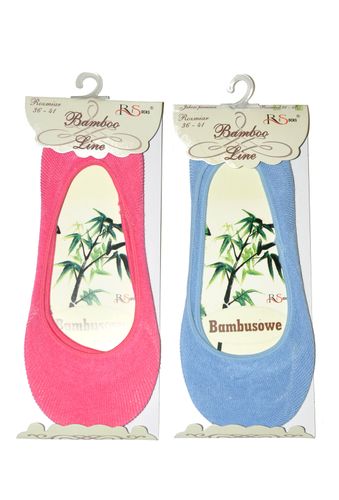 Balerinki RiSocks 2723 Bambus/Silikon bialy 36-41 na Arena.pl