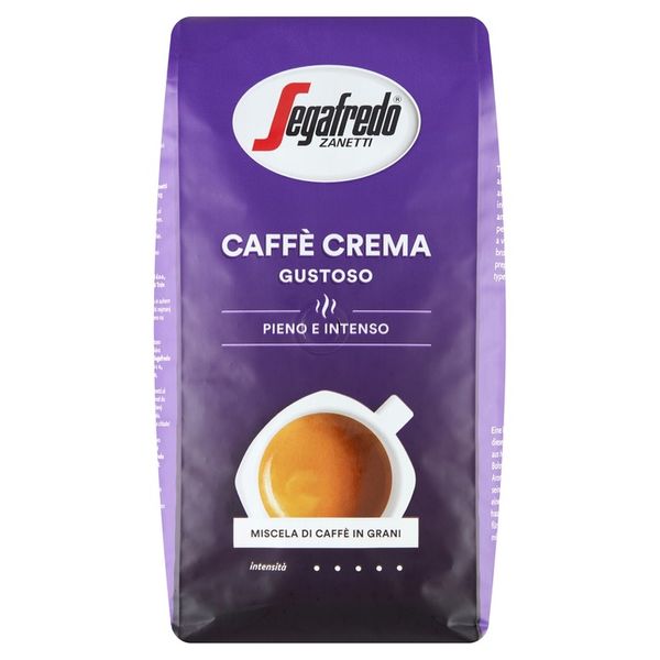 Kawa ziarnista Segafredo Caffe Crema Gustoso 1kg zdjęcie 4