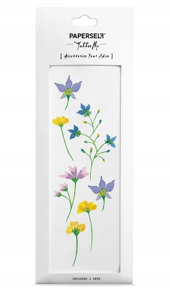 Paperself tatuaż wodny przyklejany ręke Palette zdjęcie 1