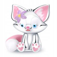 Zawieszka SREBRO 925 Charms Koralik Śliczny Różowy Kotek