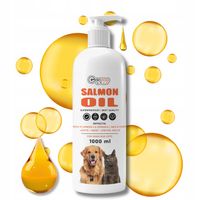 Olej z łososia 1000ml Gaczoo Atlantic Salmon Oil 1L suplement psa i kota