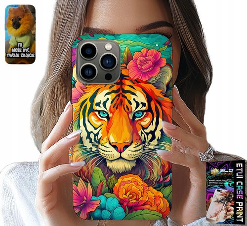 ETUI DO IPHONE 13 PRO - ZWIERZĘCE WZORY TYGRYS TYGRYSEK CASE na Arena.pl