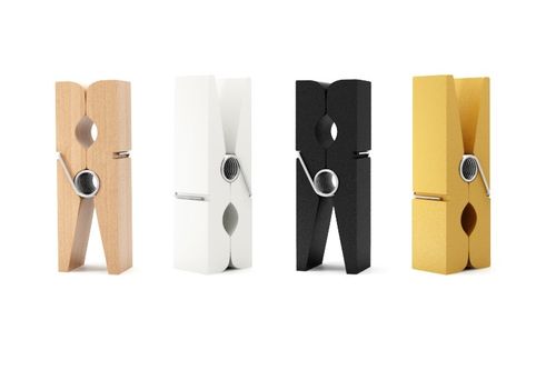 Mega spinacz clipper - drewno dębowe na Arena.pl