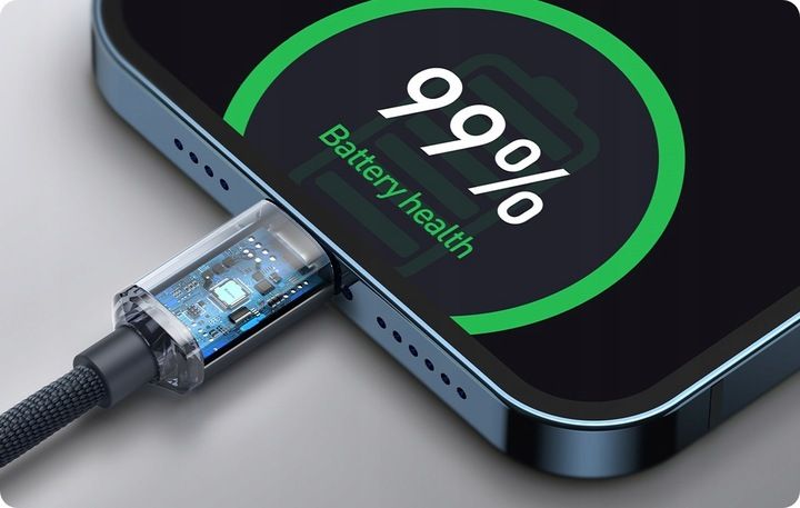 BASEUS KABEL PRZEWÓD USB-C - LIGHTNING DO IPHONE SZYBKIE ŁADOWANIE PD 20W zdjęcie 7