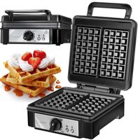 MOCNA GOFROWNICA DUŻA MOC MPM MGO-24 1400W CHRUPIĄCE GOFRY