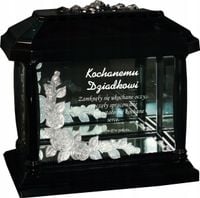 Personalizowany LAMPION ZNICZ KAPLICZKA z grawerem na Wszystkich Świętych