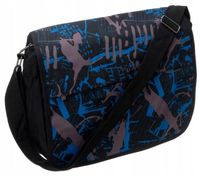 młodzieżowa torba z poliestru z szerokim, regulowanym paskiem - loren