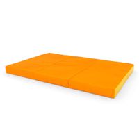 Składany materac pod drabinkę gimnastyczną 150x100x10 cm Kometa pomarańczowy