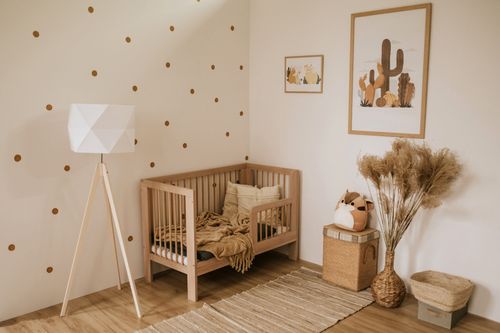 KLUPŚ Łóżeczko OLIVIA buk 120x60 na Arena.pl