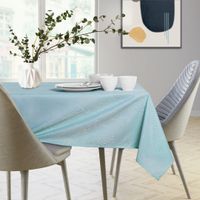 Bieżnik plamoodporny GAIA 40x120 błękitny AmeliaHome