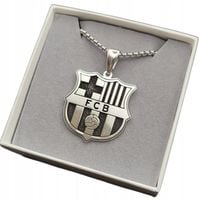 Duża srebrna zawieszka FCB