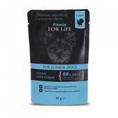 Fitmin For Life Saszetka Puppy Turkey Fillets 85g