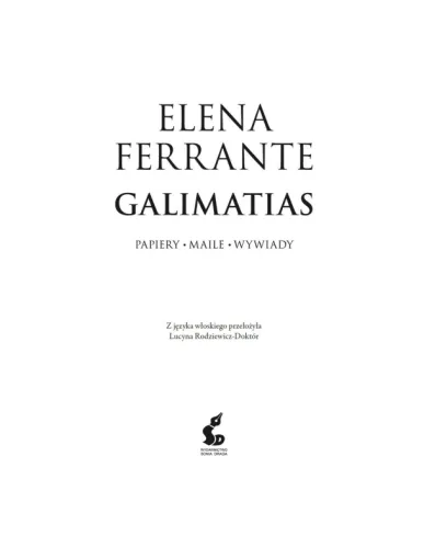 Galimatias. Papiery, maile, wywiady na Arena.pl