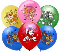 Balony lateksowe Psi Patrol mix, 12 szt.