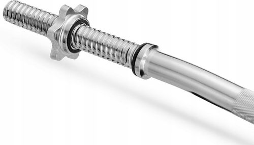 SZTANGA GRYF ŁAMANY 120CM 28MM GWINTOWANY ZACISKI na Arena.pl