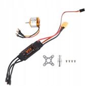 SILNIK BEZSZCZOTKOWY A2212 KV1000 40 A ESC REGULATORA ZESTAW DO DRONA RC