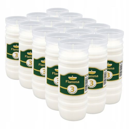 Wkłady do Zniczy Rewelacyjne na Upały Parafinowe 3dni x15 Długopalące do72h na Arena.pl